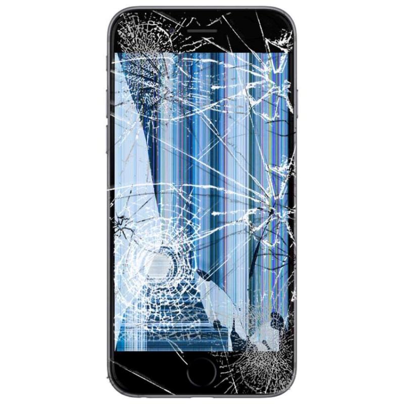 iPhone 6 Broken/Bleeding LCD Replacement Repair Service (AT&T,T-Mibile, Verizon 